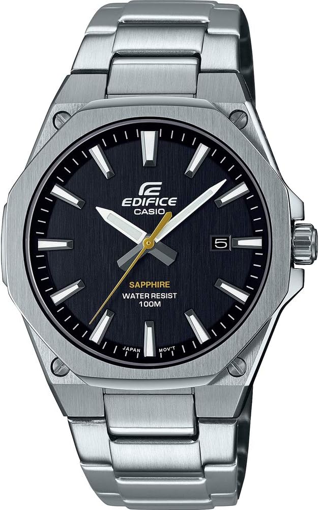 Review Samenvatting van Casio Horloge EFR-S108D-1AVUEF, Zwart, standaard